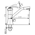 2-in-1-Bronze-Küchenarmaturen mit Wasserfilter